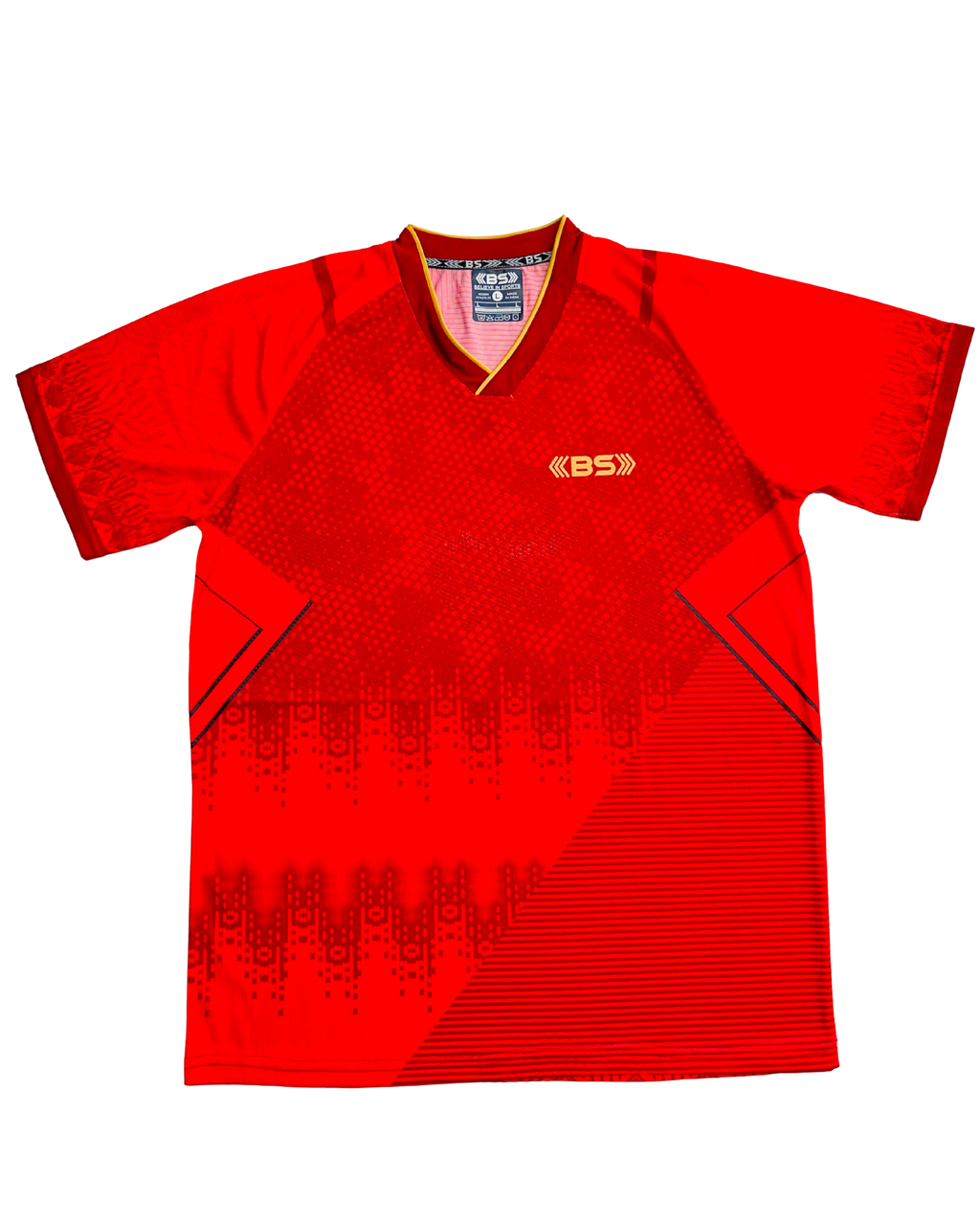BS Sports RedStrike V-Neck T-Shirt