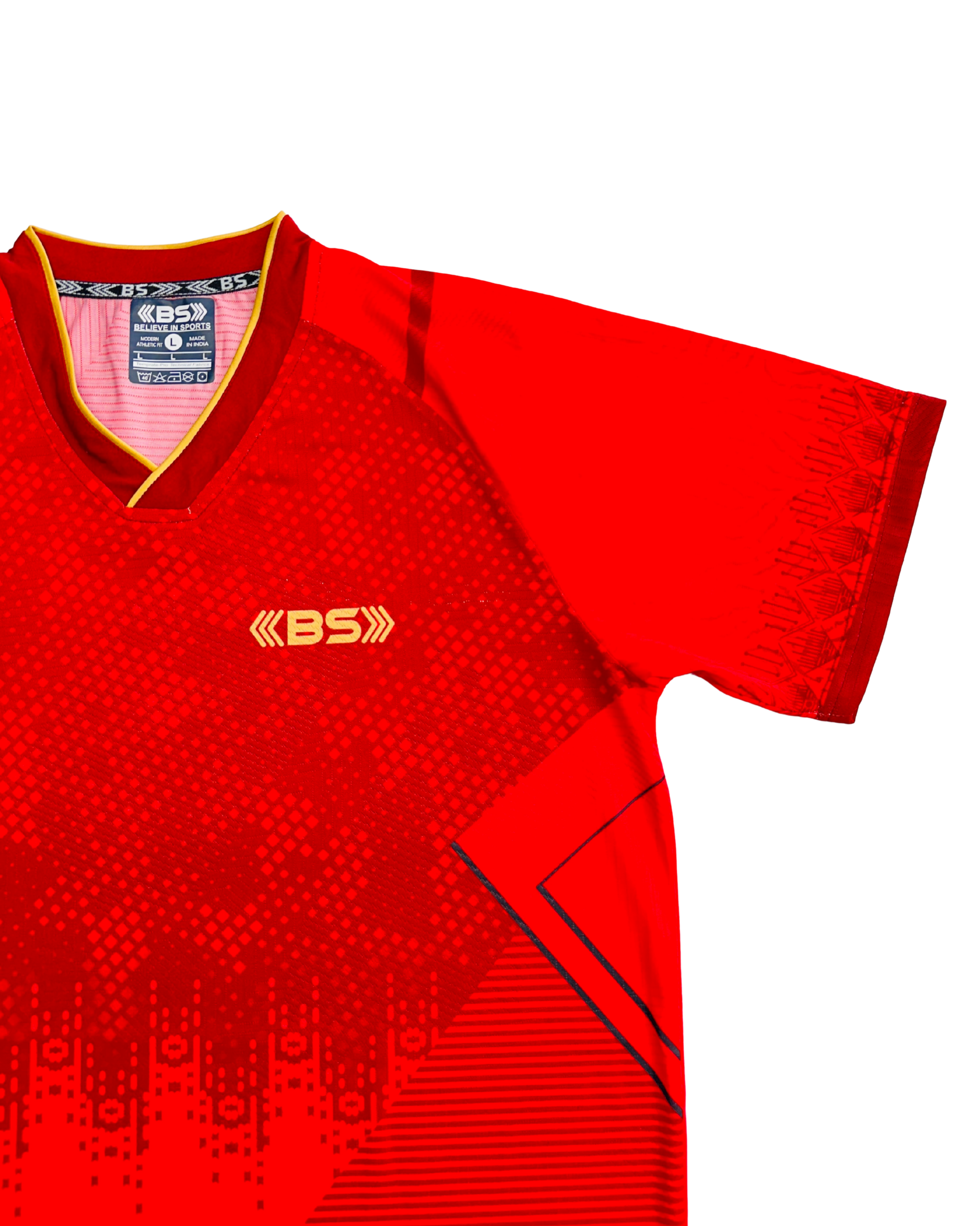 BS Sports RedStrike V-Neck T-Shirt