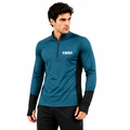BS Sports Performance Half-Zip Full Sleeve T-Shirt