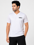 Men's White Performance Sports T-Shirt