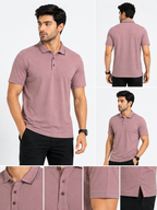 Premium Textured Polo T-Shirt