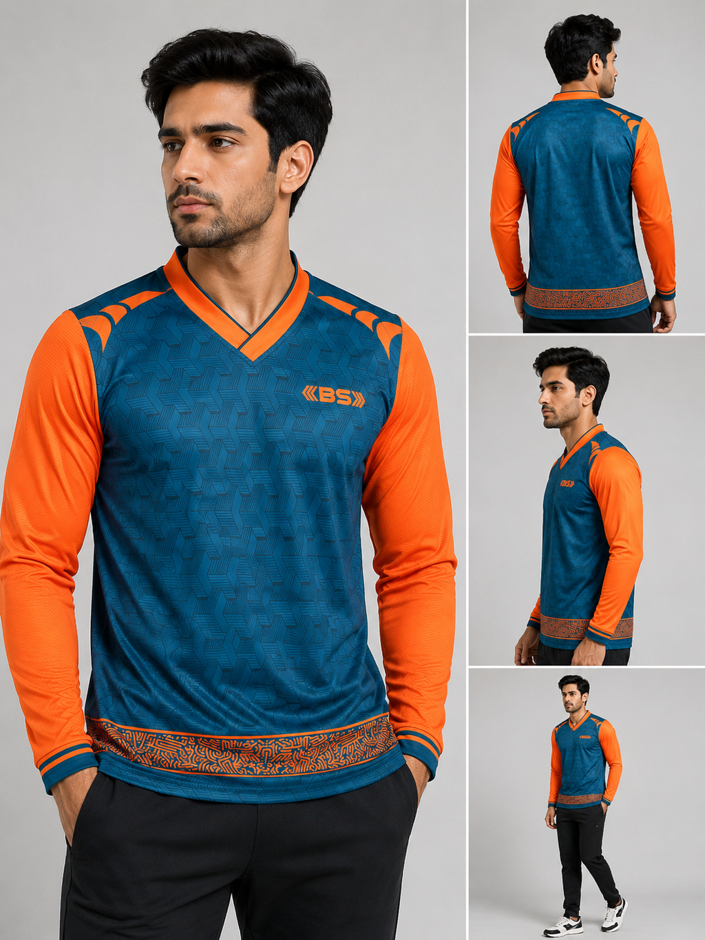 Premium Full Sleeve Performance Sports T-Shirt