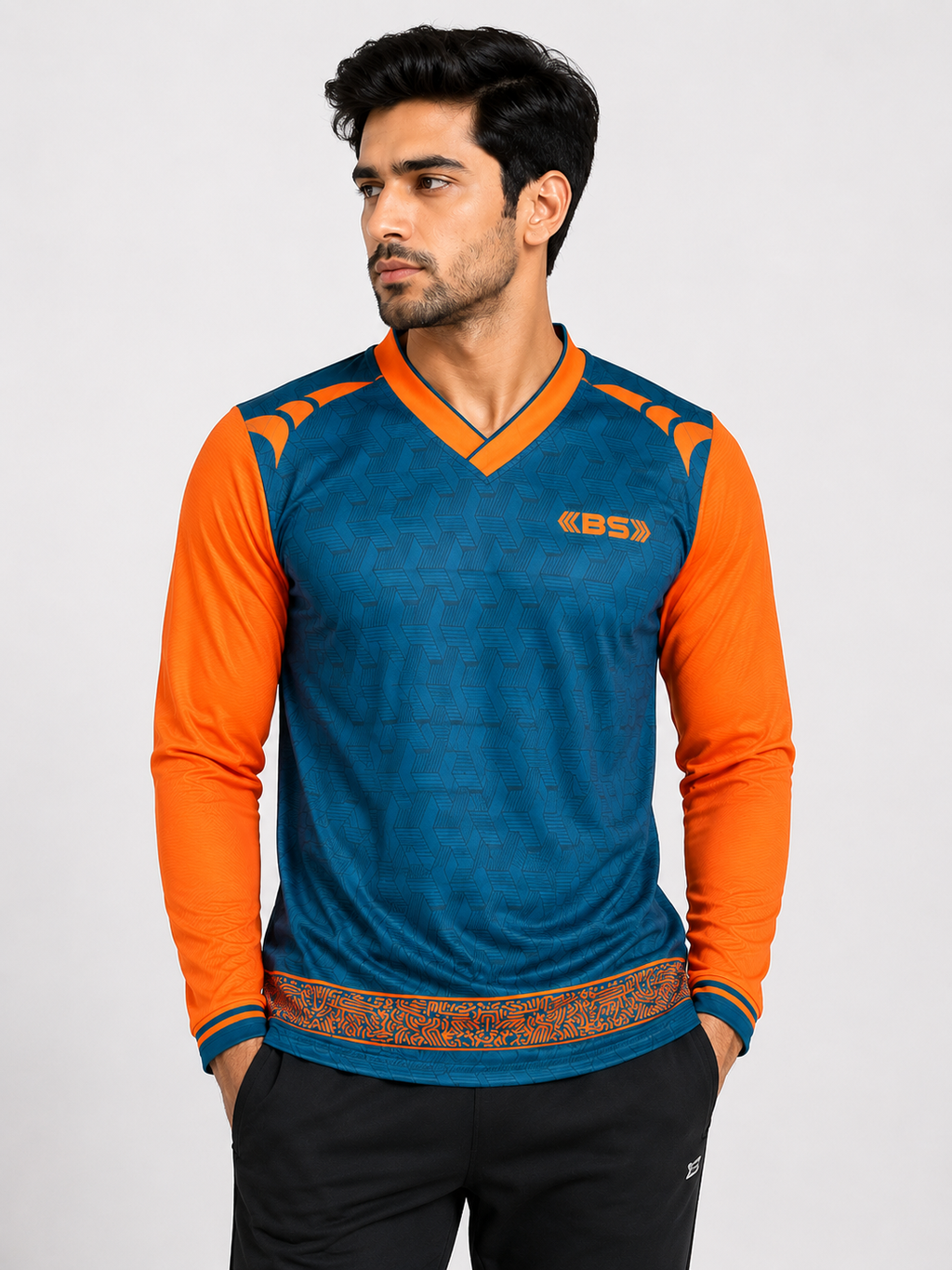 BS Sports Full Sleeve Cricket Jersey – Product Description