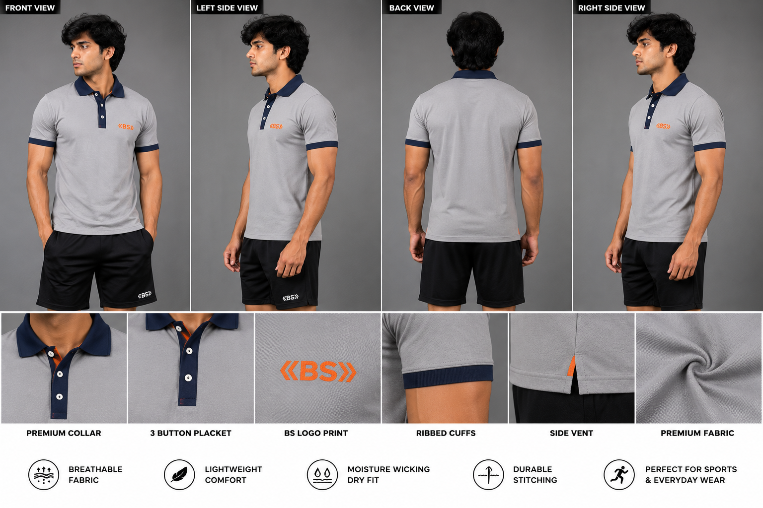 Classic Performance Polo T-Shirt