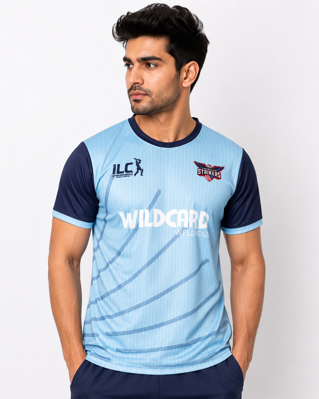 Wildcard Wellness Performance Cricket T-Shirt