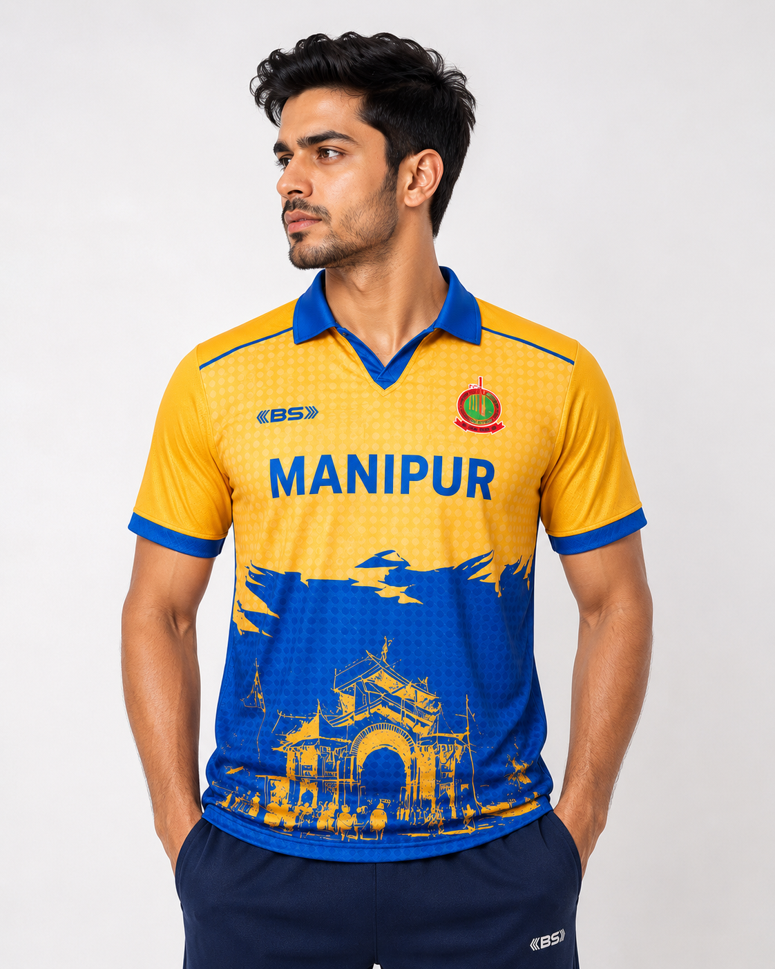 Manipur Cricket Polo Jersey