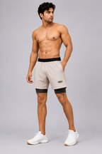 BS Sports 2-in-1 Performance Running Shorts