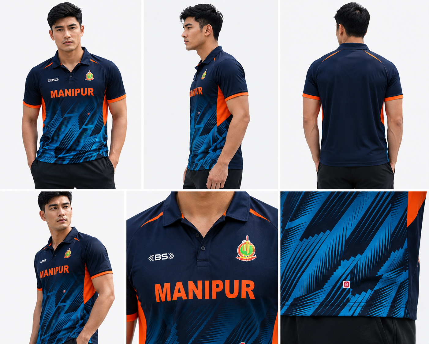 Manipur Cricket Polo T-Shirt