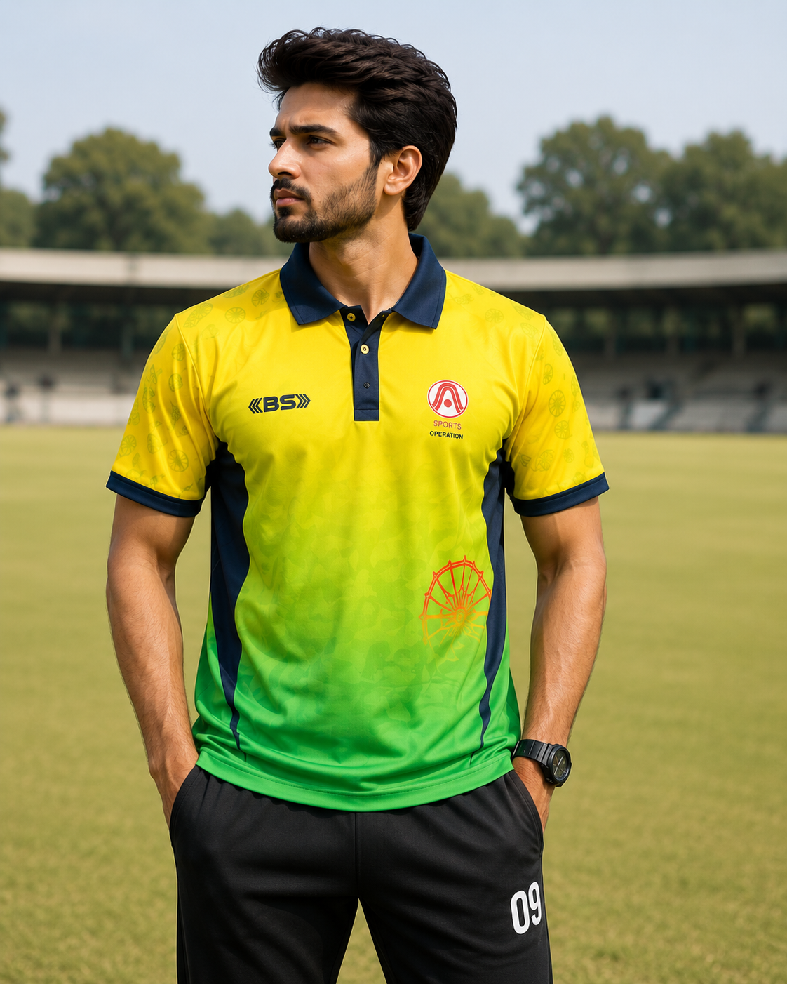 BS Sports Premium Sports Polo T-Shirt