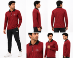 BS Sports Premium Quarter-Zip Full Sleeve Performance T-Shirt