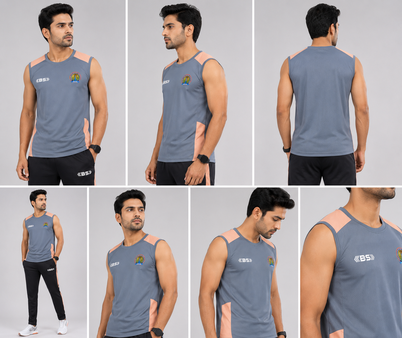 BS Sports Sleeveless Training T-Shirt