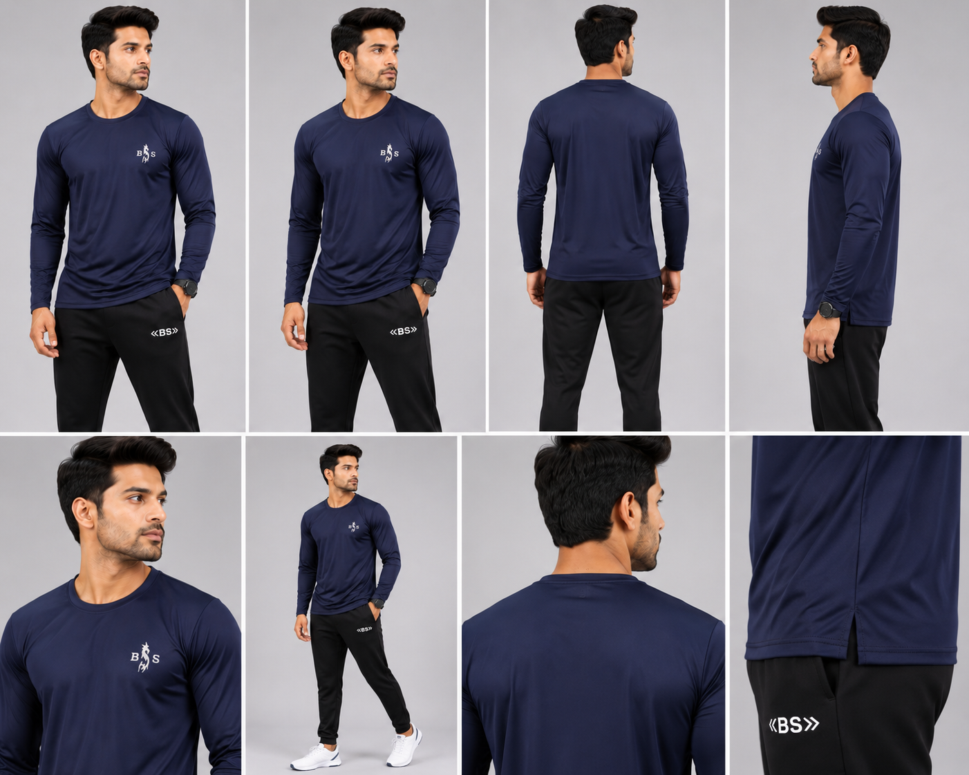 BS Sports Full Sleeve Training T-Shirt