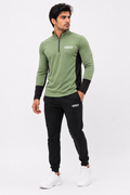 BS Sports Premium Quarter-Zip Performance Training T-Shirt