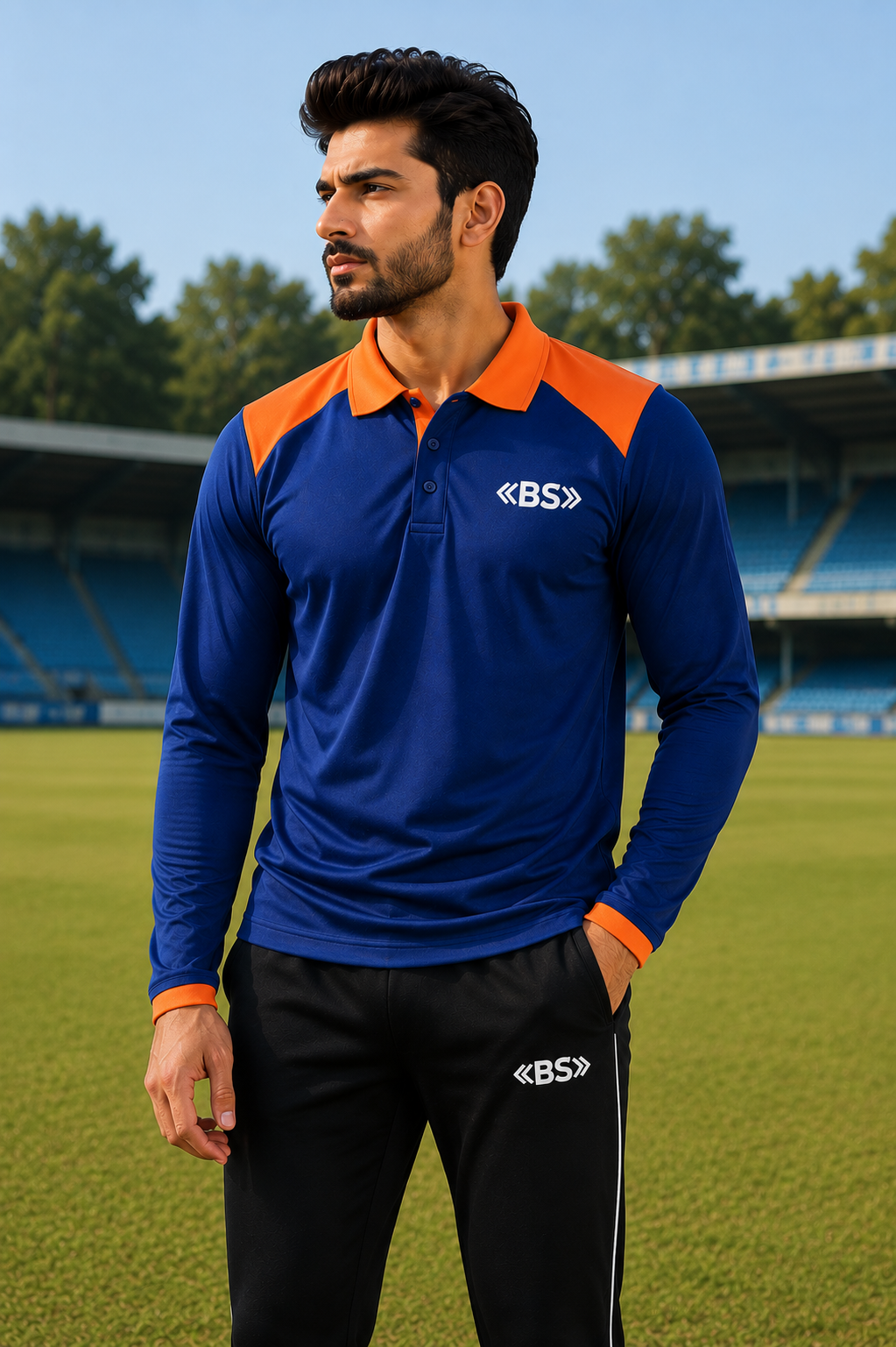 Premium Full Sleeve Performance Polo T-Shirt