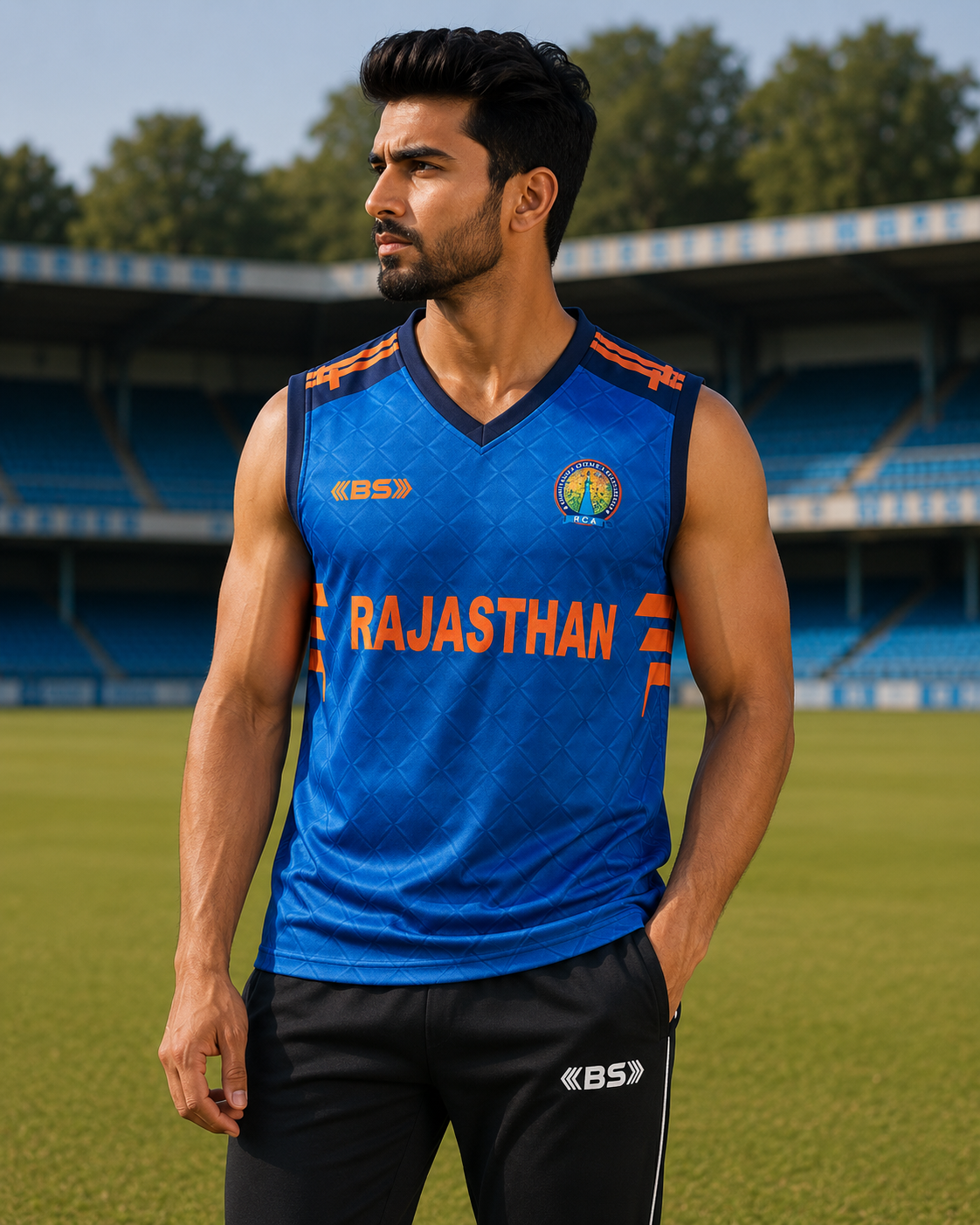 Premium Sleeveless Cricket Training Jersey