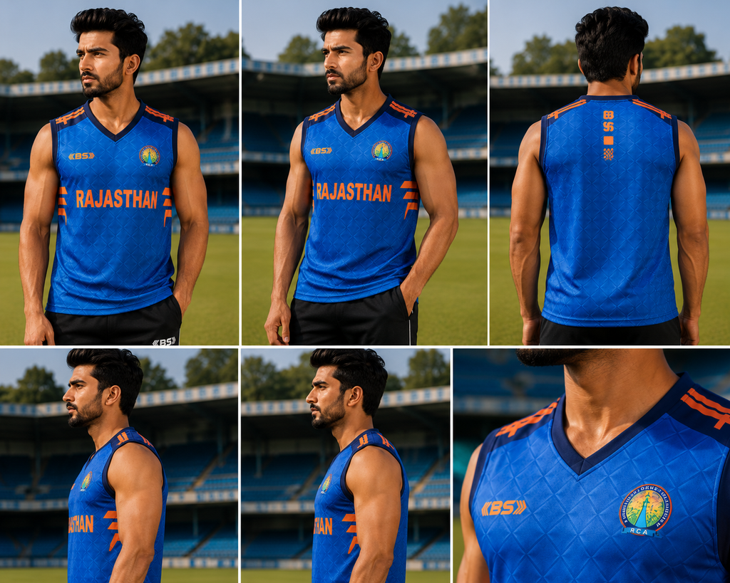 Premium Sleeveless Cricket Training Jersey