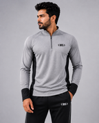 Premium Quarter-Zip Performance Training T-Shirt