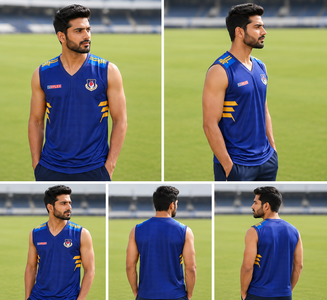 UPCA Premium Sleeveless Cricket Jersey