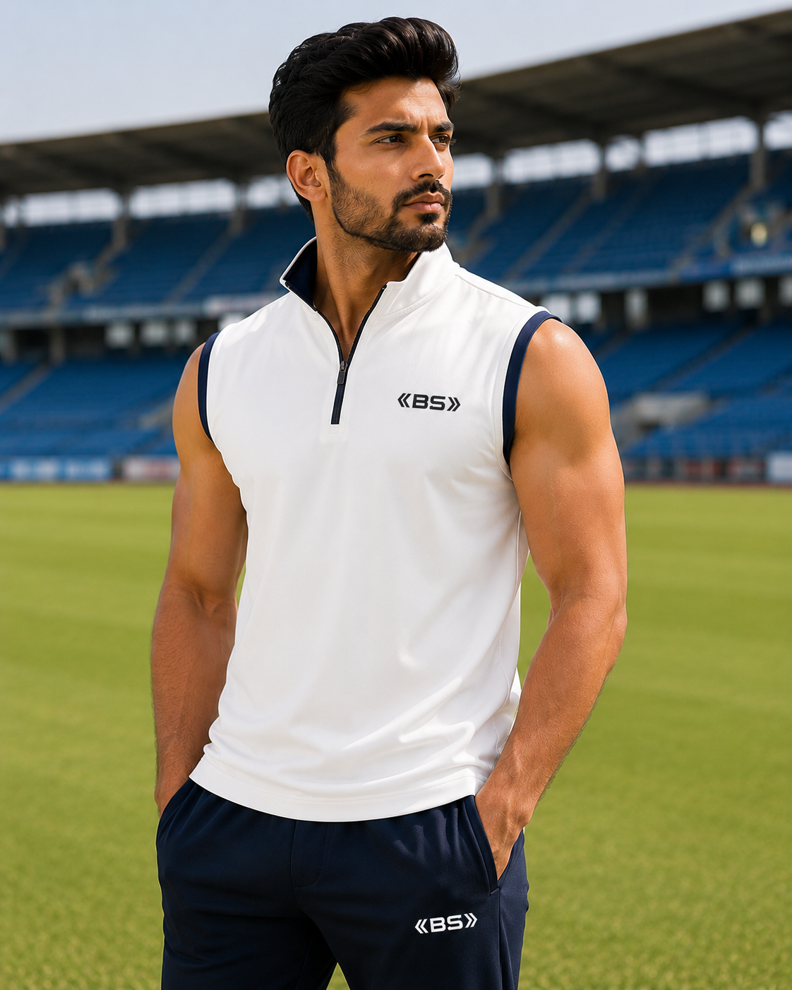 Premium Sleeveless Performance Sweater