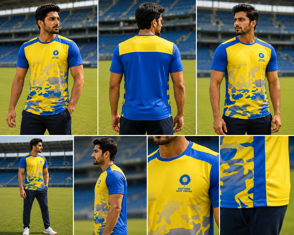 East Zone Vizzy Trophy Premium Cricket Jersey