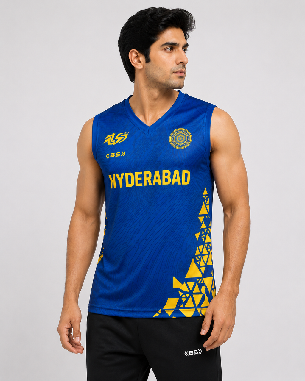 BS Sports Hyderabad Sleeveless Cricket Jersey