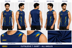 BS Sports 3-in-1 Performance Combo – Half Sleeve, Full Sleeve & Sleeveless