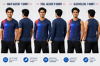 BS Sports 3-in-1 Performance Combo – Half Sleeve, Full Sleeve & Sleeveless