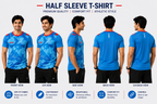 BS Sports 3-in-1 Performance Combo – Half Sleeve, Full Sleeve & Sleeveless