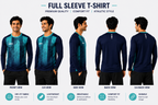 BS Sports 3-in-1 Performance Combo – Half Sleeve, Full Sleeve & Sleeveless