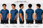 BS Sports 3-in-1 Performance Combo – Half Sleeve, Full Sleeve & Sleeveless