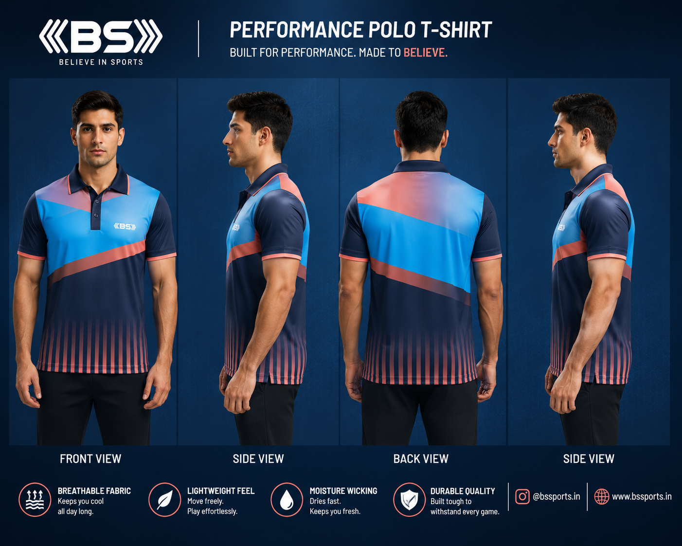 BS Sports Performance T-Shirt