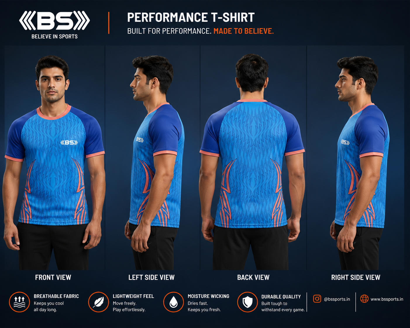 BS Sports Performance T-Shirt