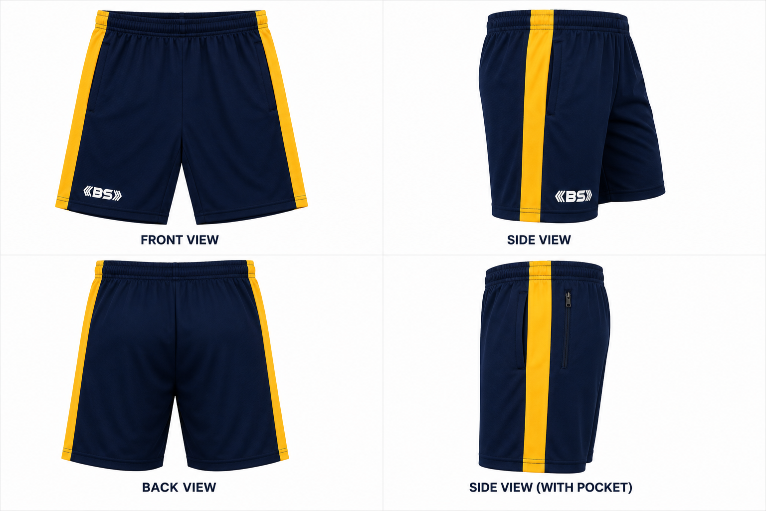 BS Sports Premium Sports Shorts