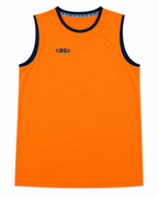 BS Sports Orange Sleeveless Training T-Shirt