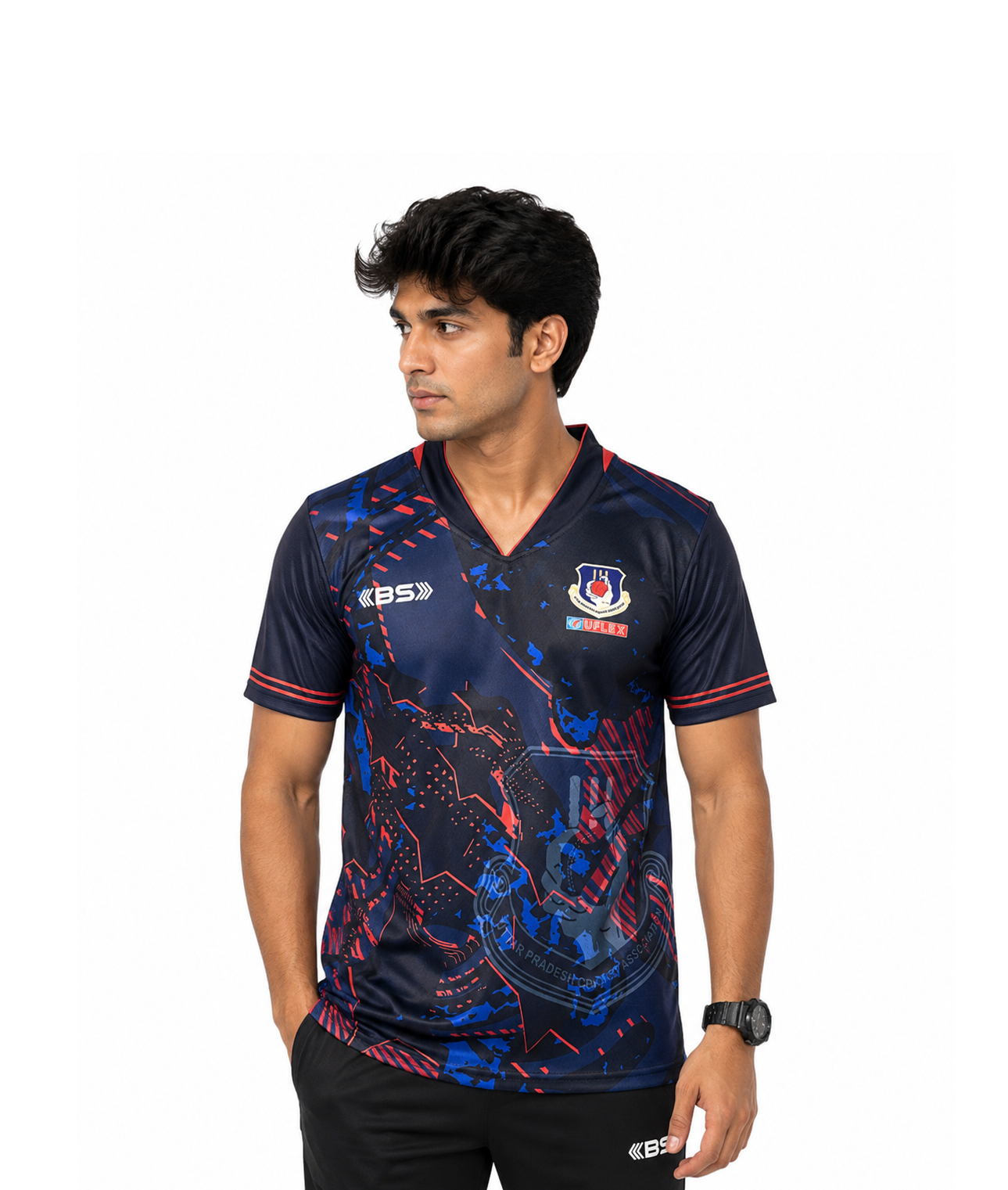 BS Sports NightFire Cricket Jersey (Uttar Pradesh)