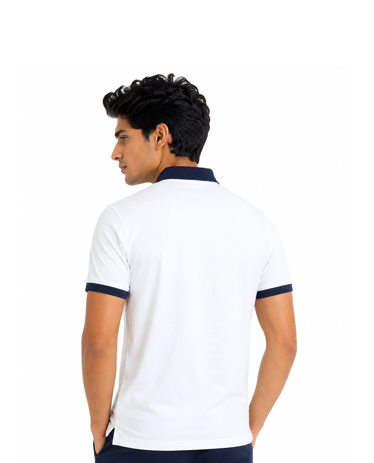 BS Sports Classic Navy Polo T-Shirt