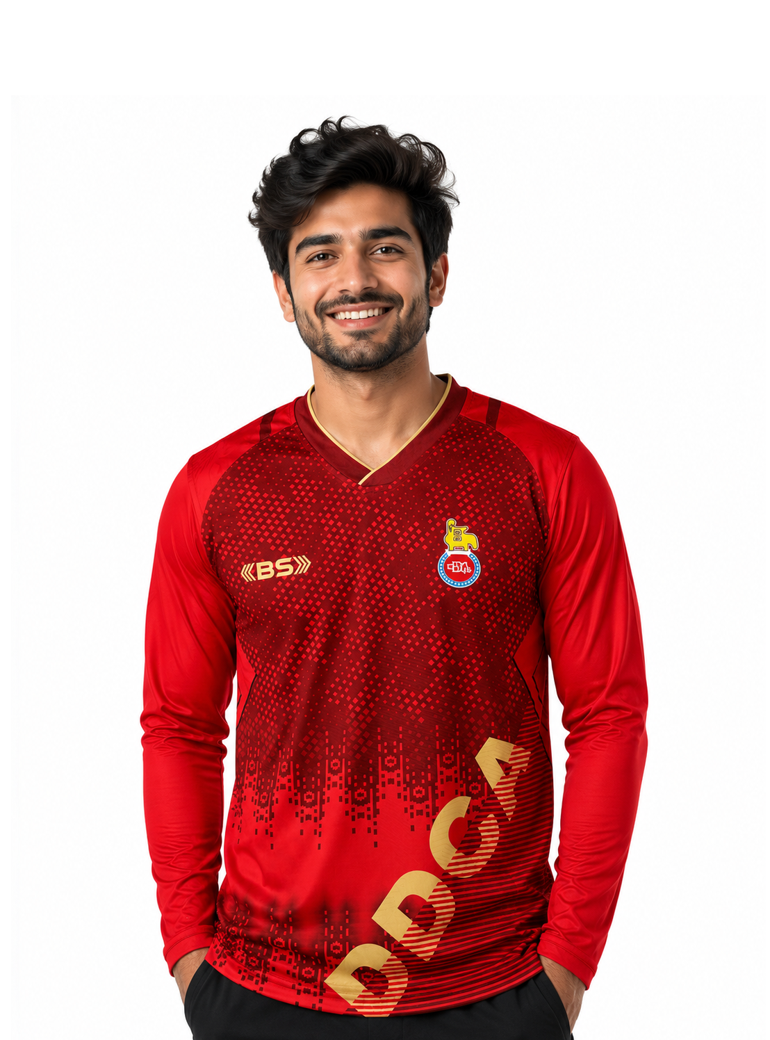 BS Sports RedStorm Full Sleeve Jersey (Delhi)