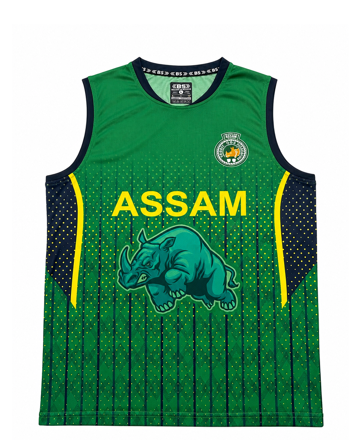 BS Sports RhinoCharge Sleeveless Jersey (Assam)