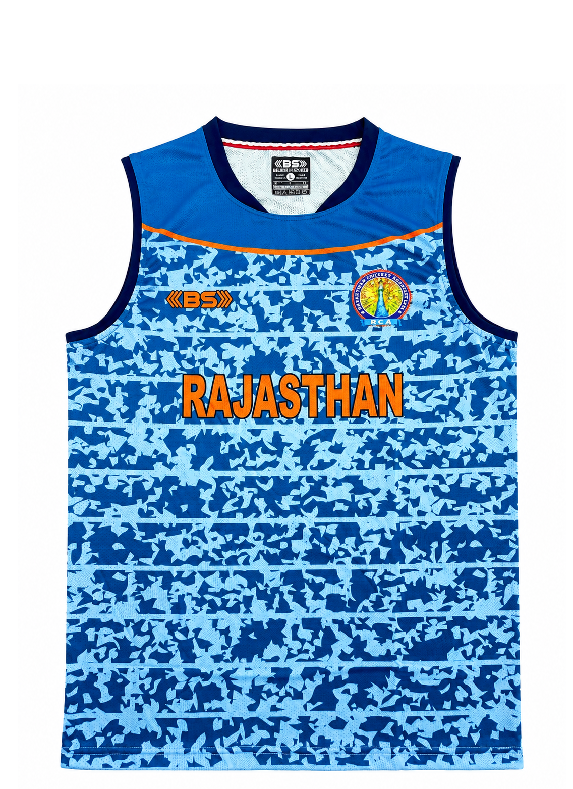 BS Sports Rajasthan IceRush Sleeveless Jersey