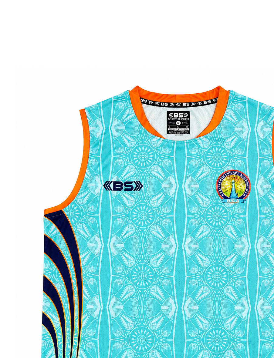 BS Sports AquaRush Sleeveless Jersey (Rajasthan)