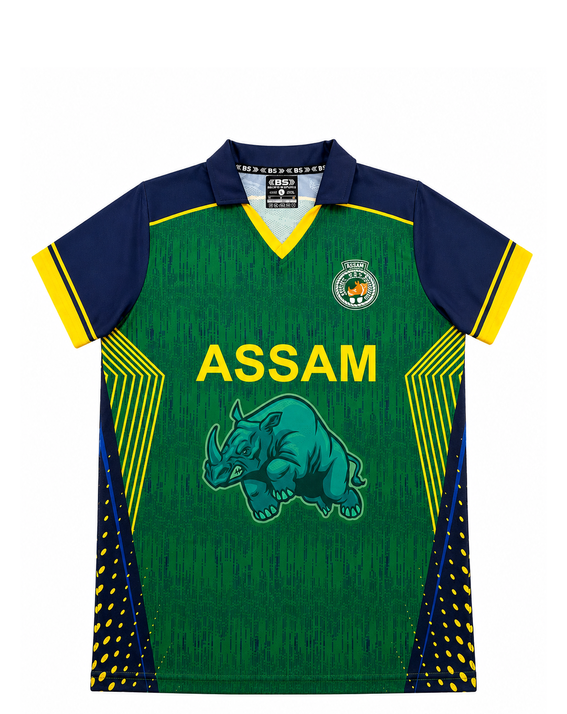 BS Sports RhinoForce Cricket Jersey (Assam)