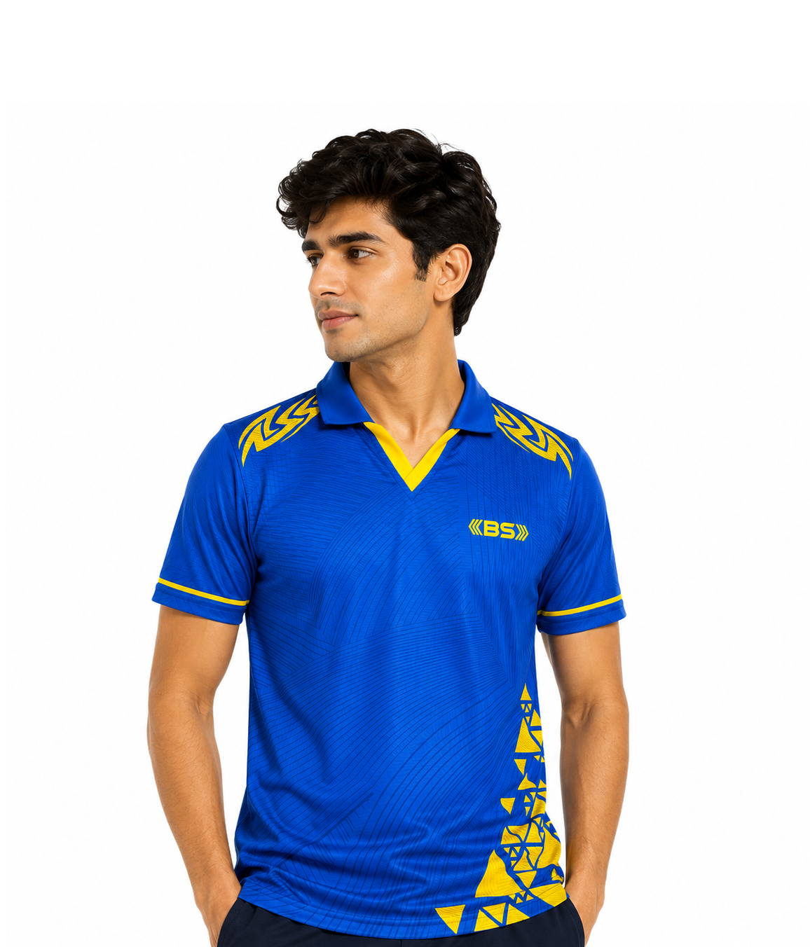BS Sports NeoVolt Cricket T-Shirt