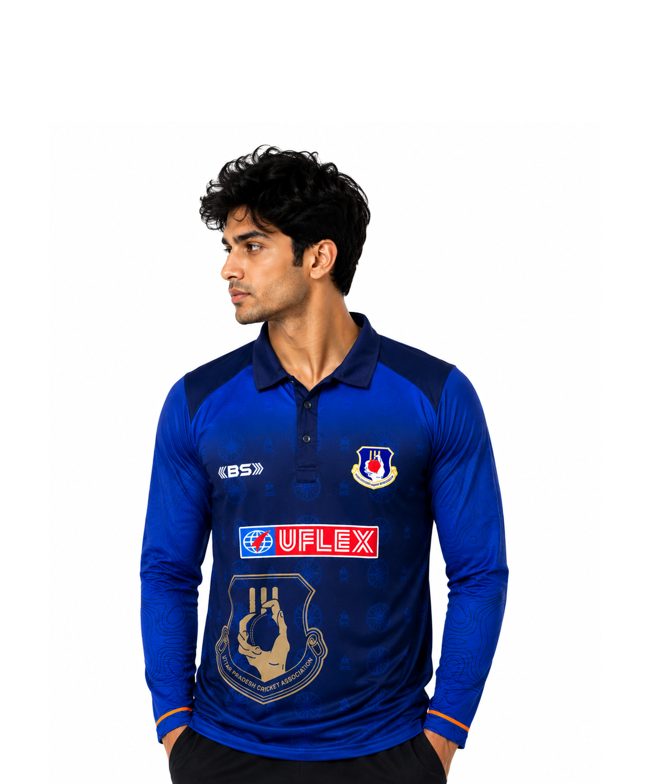 BS Sports UP Elite Cricket Tshirt full Sleeve