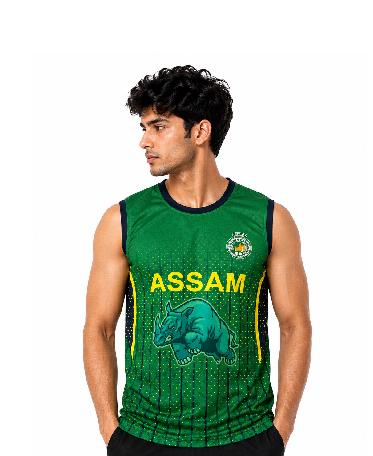 BS Sports RhinoCharge Sleeveless Jersey (Assam)