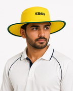 BS Sports Elite Cricket Sun Hat – Yellow Edition