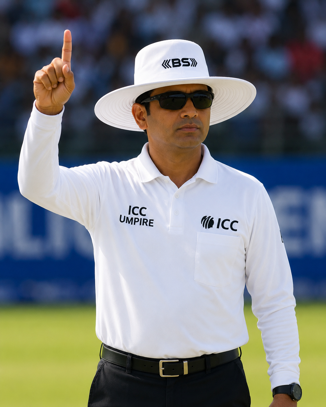 BS Sports Premium Cricket Umpire Hat – White