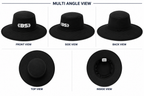 BS Sports Premium Black Cricket & Umpire Hat