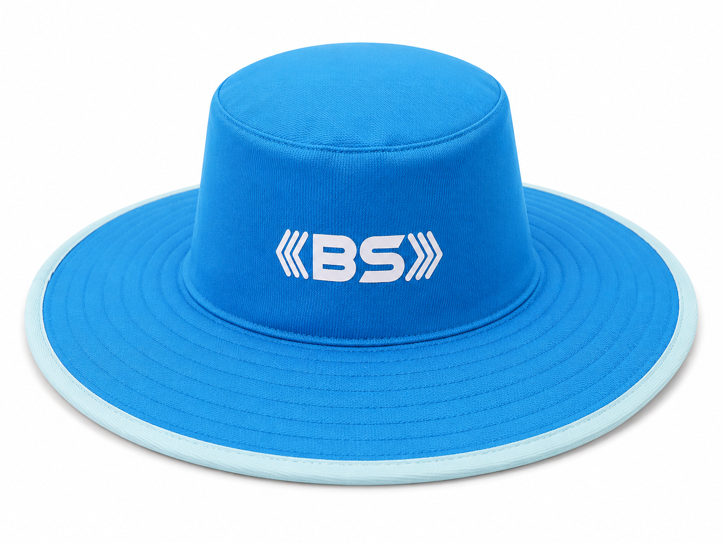 BS Sports Sky Blue Wide Brim Cricket Umpire Hat