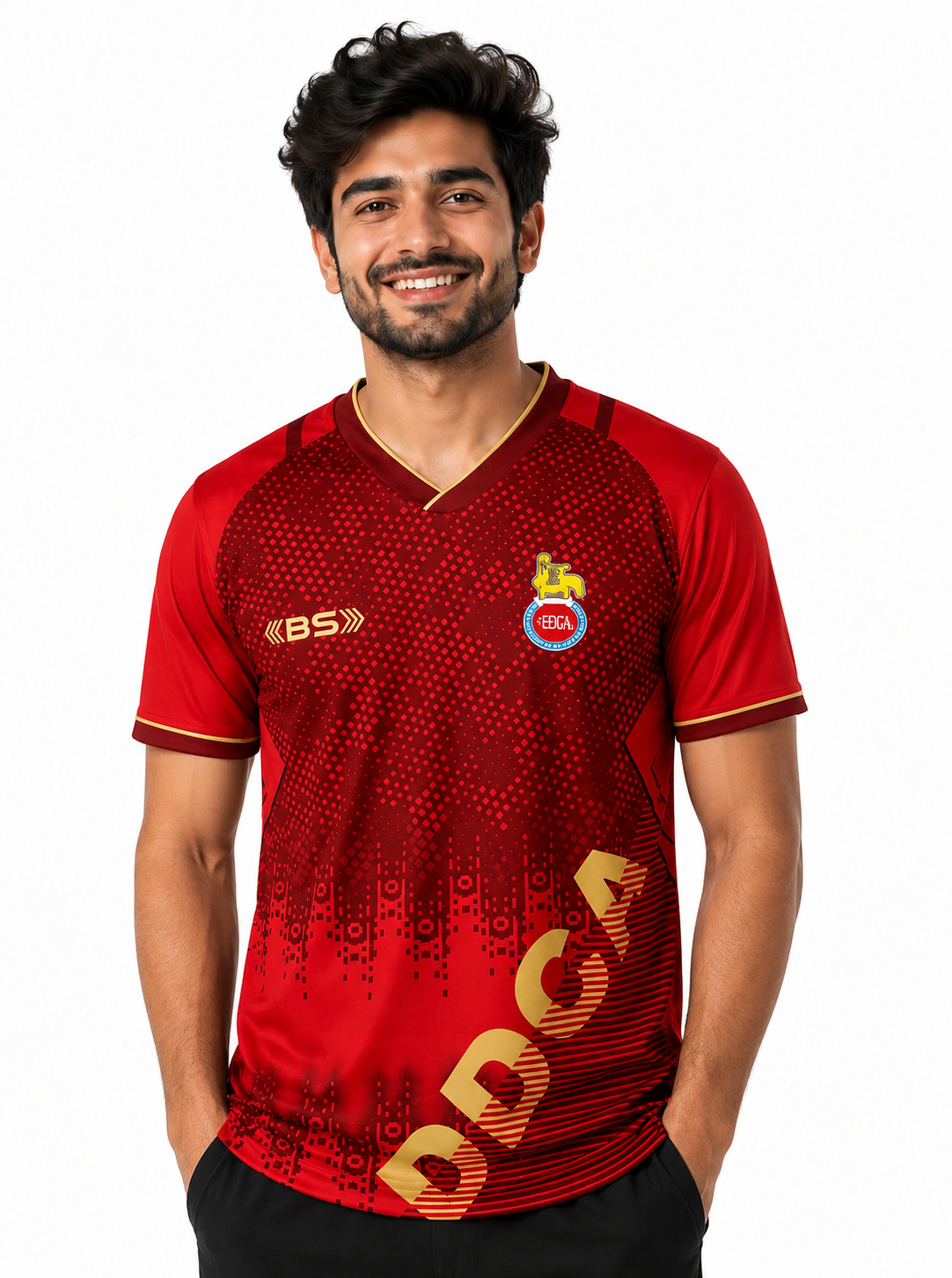 BS Sports RedStorm Half Sleeve Jersey (Delhi)