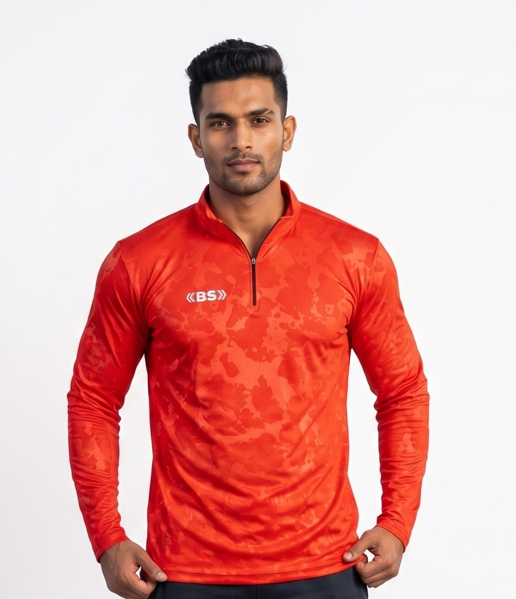 BS Sports PowerZip Full Sleeve T-Shirt